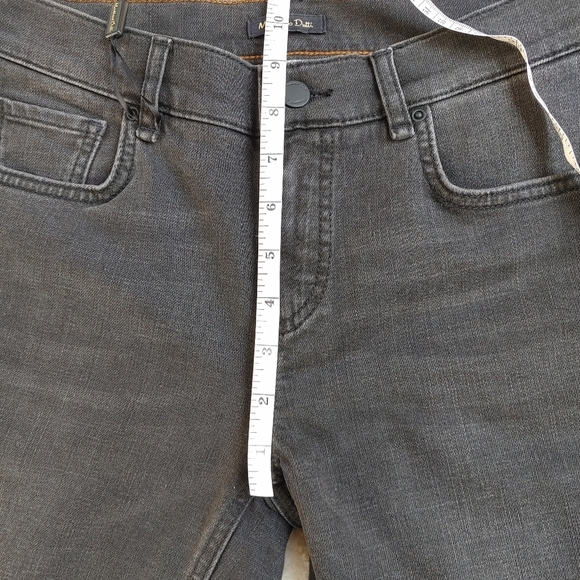 NWT Massimo Dutti Black Crop Jeans Size 2 - Picture 14 of 15